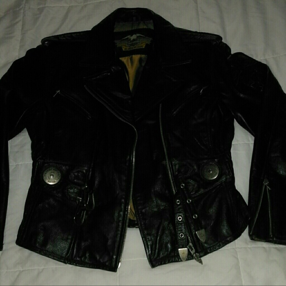 Leather HD jacket